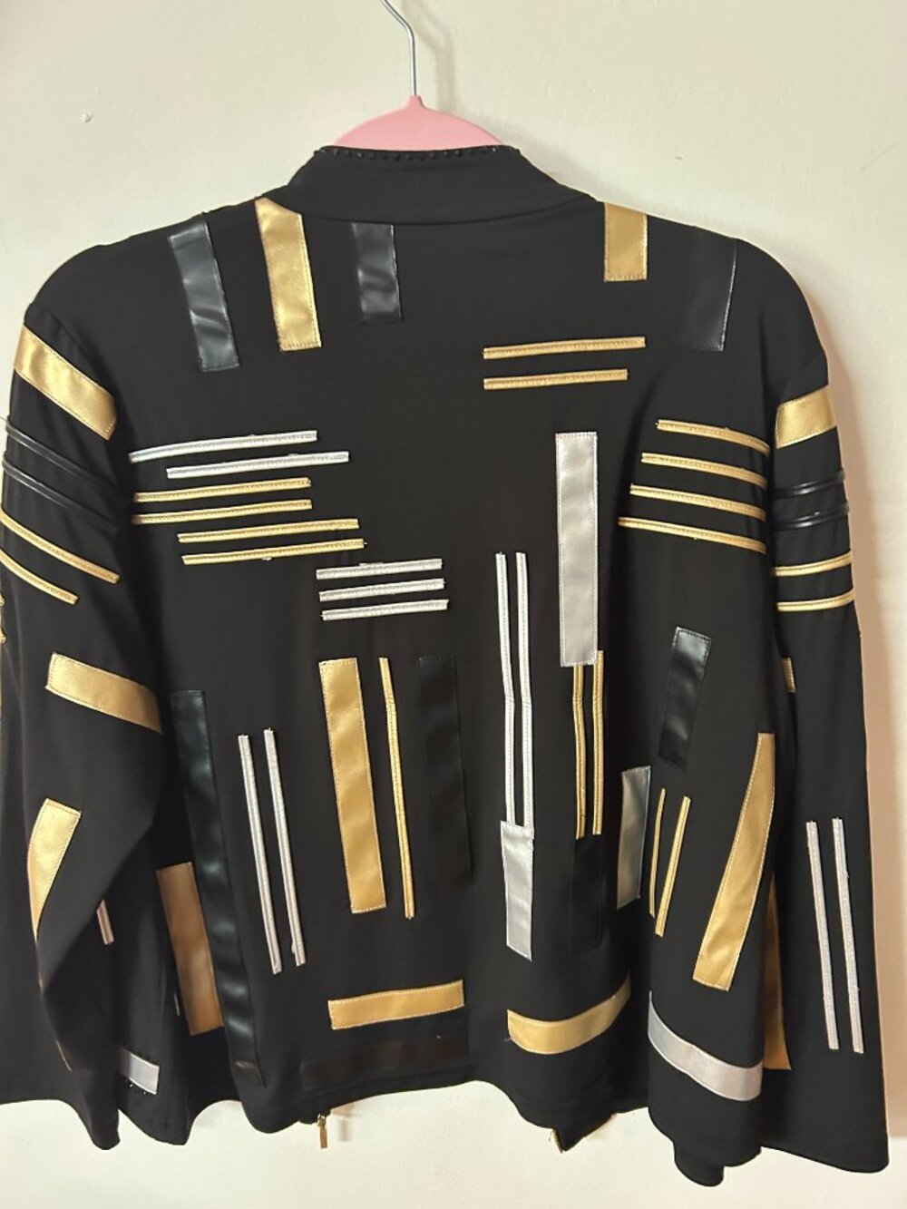 Draper's & Damon's Embellished Zip Jacket | Women's Petite Large - Picture 2 of 3
